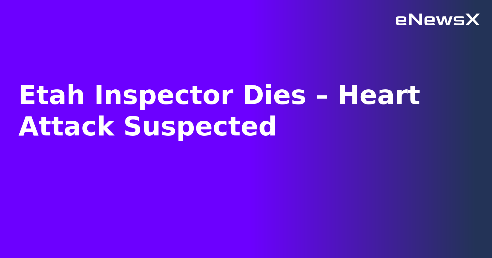 Etah Inspector Dies – Heart Attack Suspected.webp