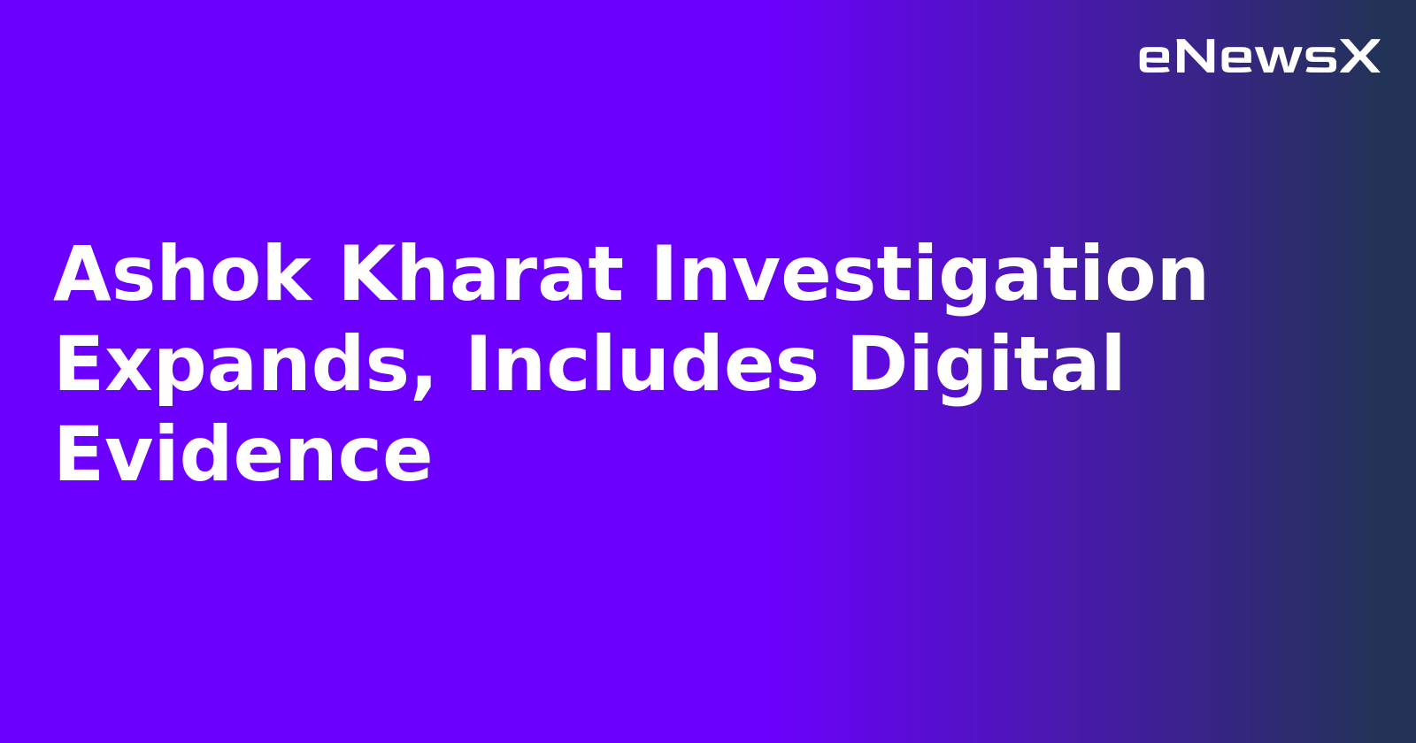 Ashok Kharat Investigation Expands, Includes Digital Evidence.webp