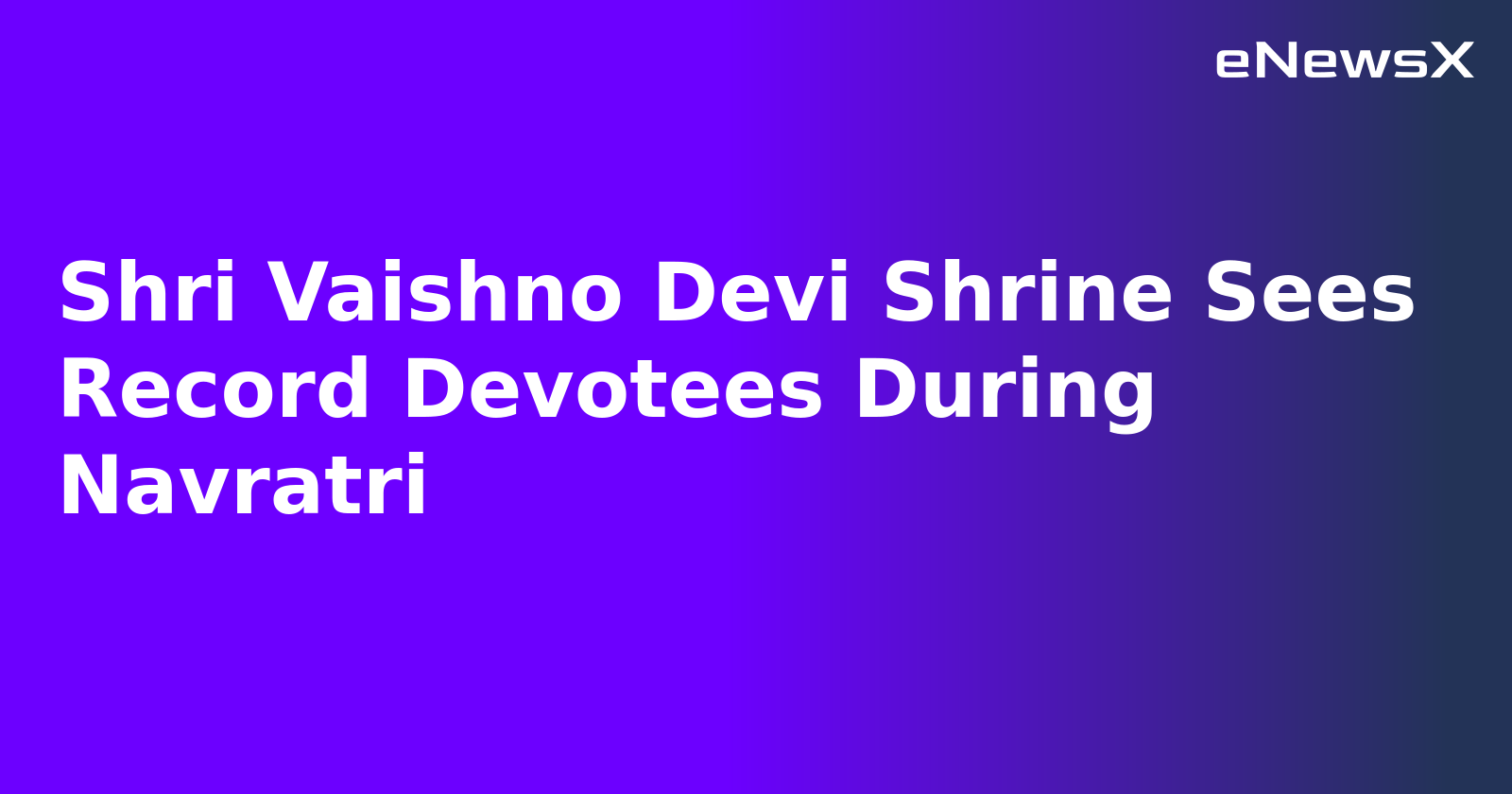 Shri Vaishno Devi Shrine Sees Record Devotees During Navratri.webp