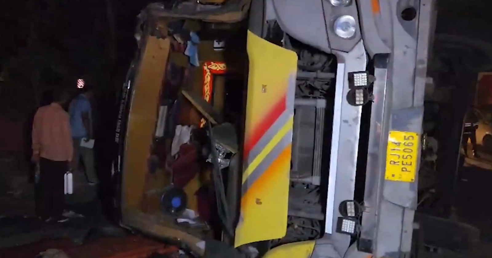 Jaipur-Delhi Bus Overturns in Karol Bagh – Fatalities Reported