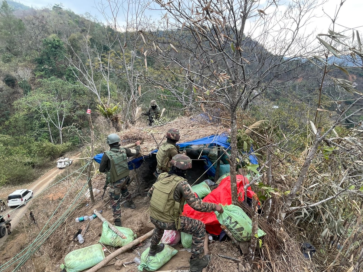 Manipur: Arms Seizure, Security Tightened in Conflict Zone.webp