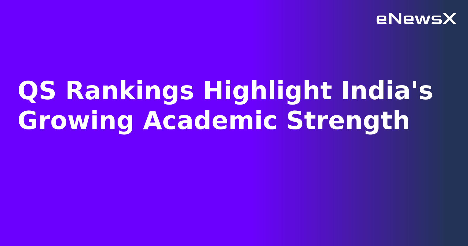 QS Rankings Highlight India's Growing Academic Strength.webp