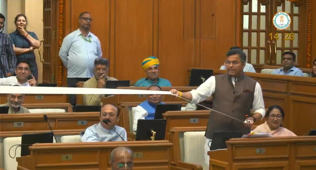 Delhi Minister Targets Kejriwal Over Mansion Construction.webp Delhi Minister Targets Kejriwal Over Mansion Construction.webp