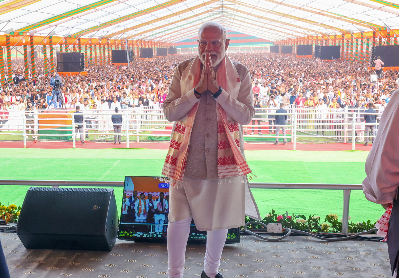 Assam Elections: Modi Visits Two Major Rallies.webp