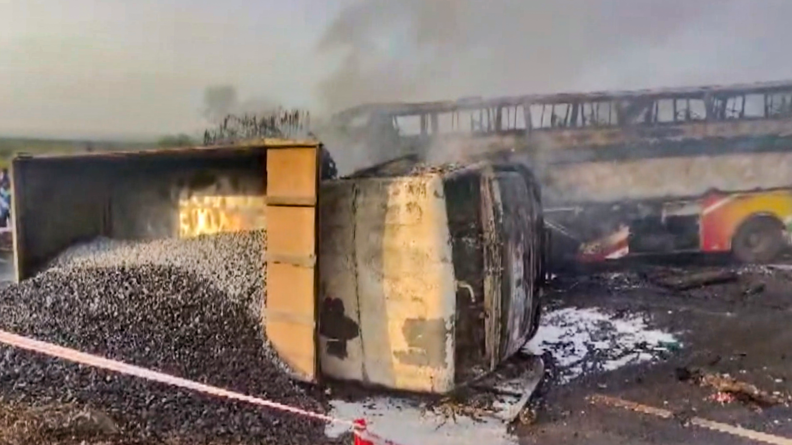 Andhra Bus Fire: 13 Killed, Officials Condole.webp