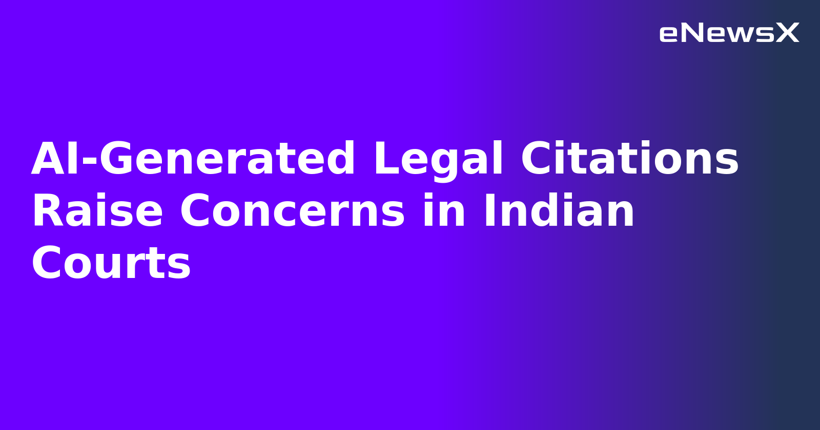 AI-Generated Legal Citations Raise Concerns in Indian Courts.webp