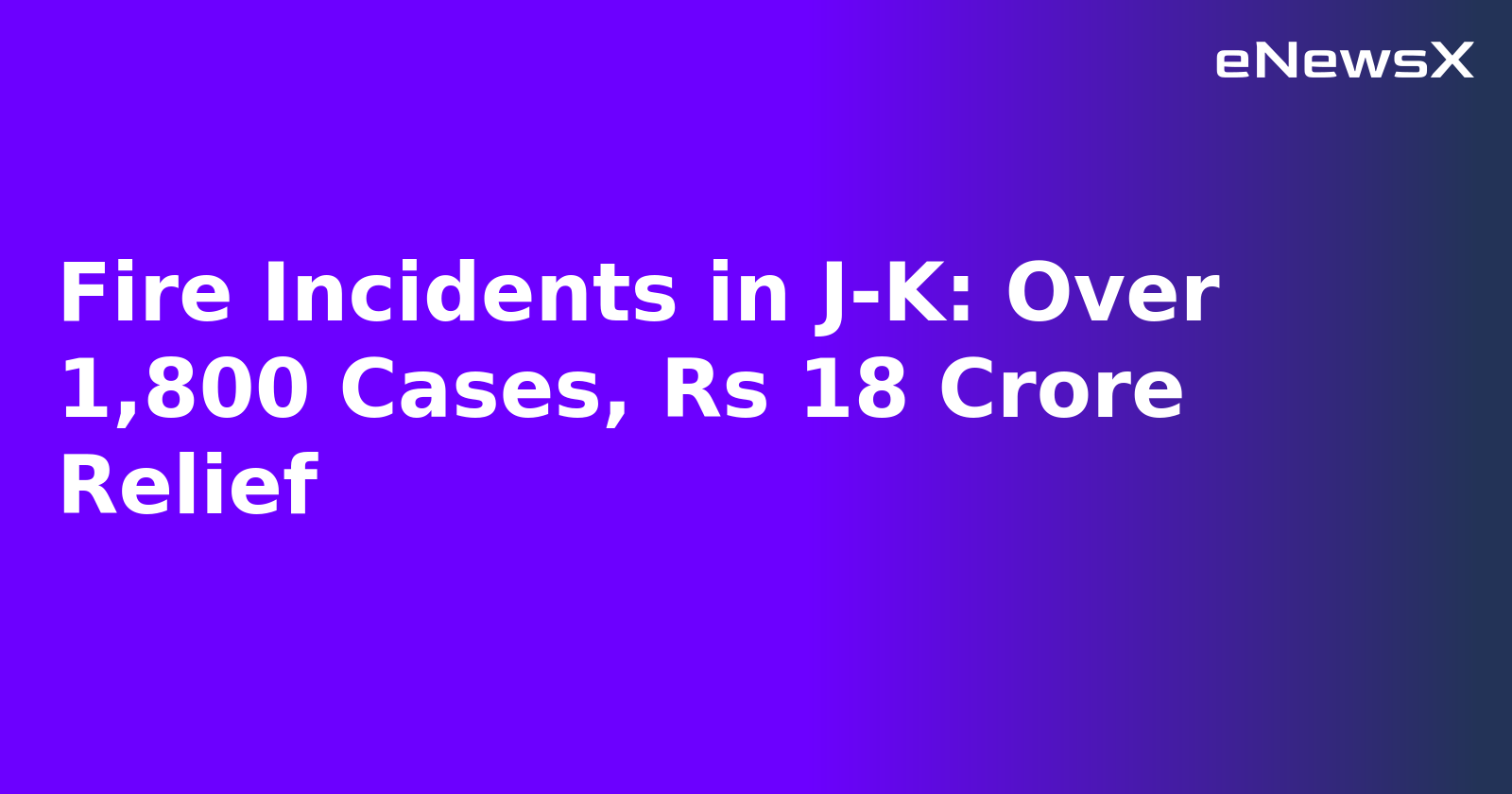 Fire Incidents in J-K: Over 1,800 Cases, Rs 18 Crore Relief.webp