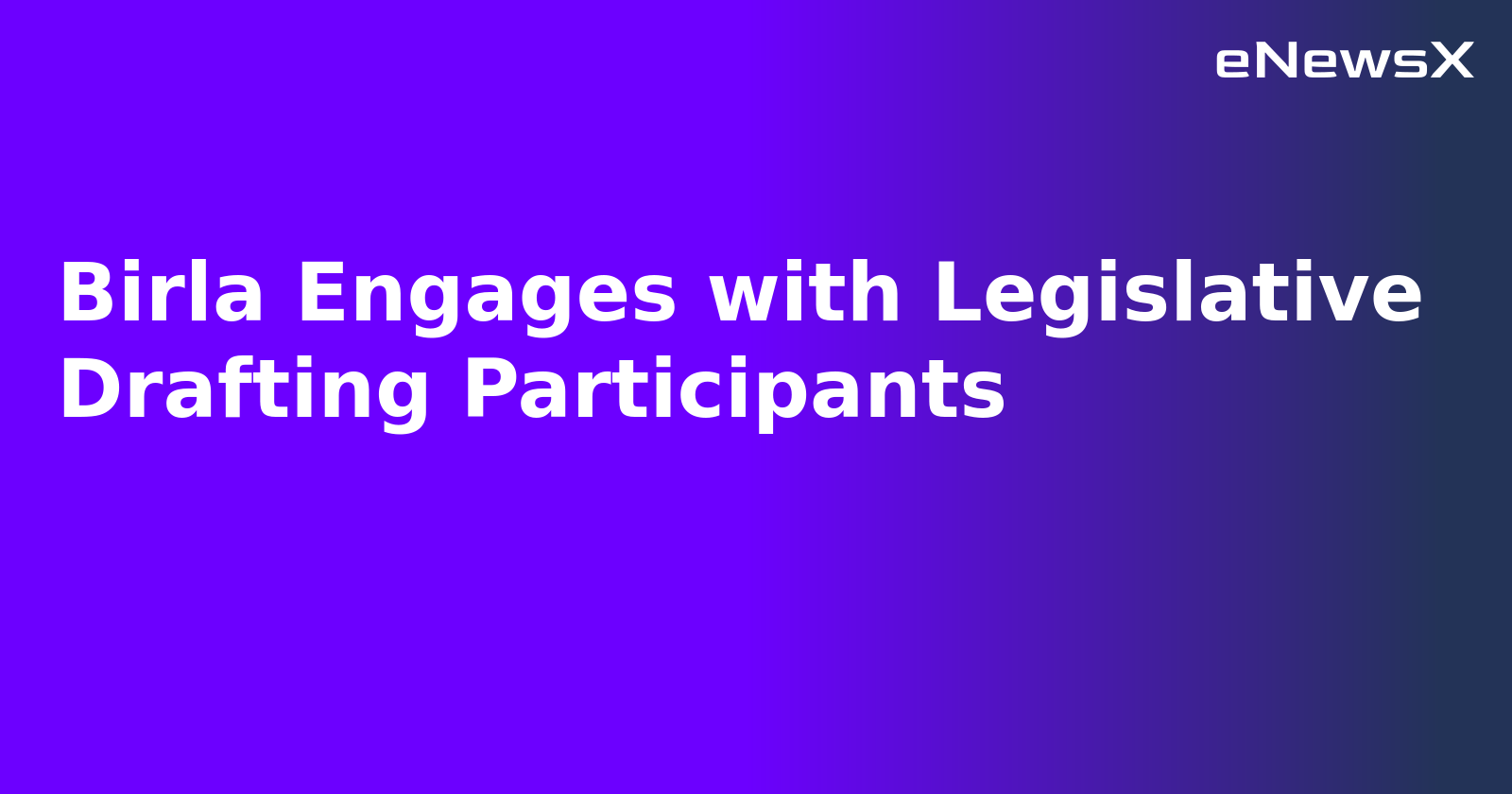 Birla Engages with Legislative Drafting Participants.webp
