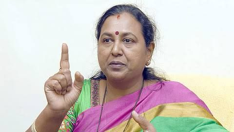 Premalatha Vijayakanth Comments on Tamil Nadu Elections.webp