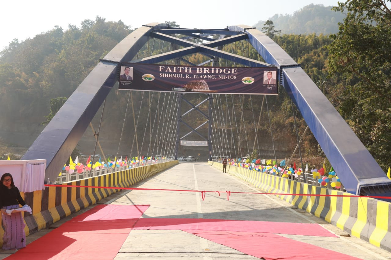 New Infrastructure Project, 'Faith Bridge,' Improves Transport in Mizoram