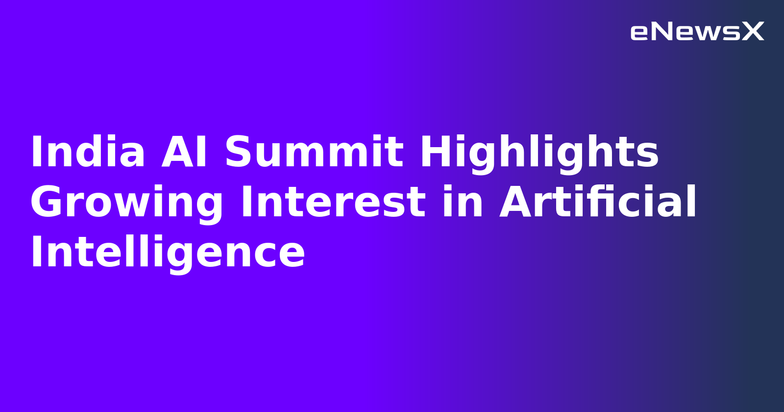 India AI Summit Highlights Growing Interest in Artificial Intelligence.webp