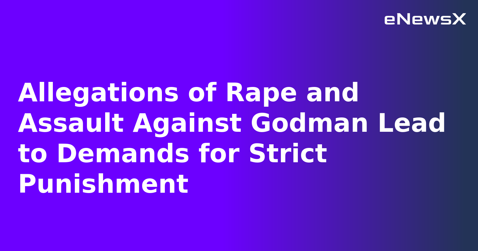Allegations of Rape and Assault Against Godman Lead to Demands for Strict Punishment.webp