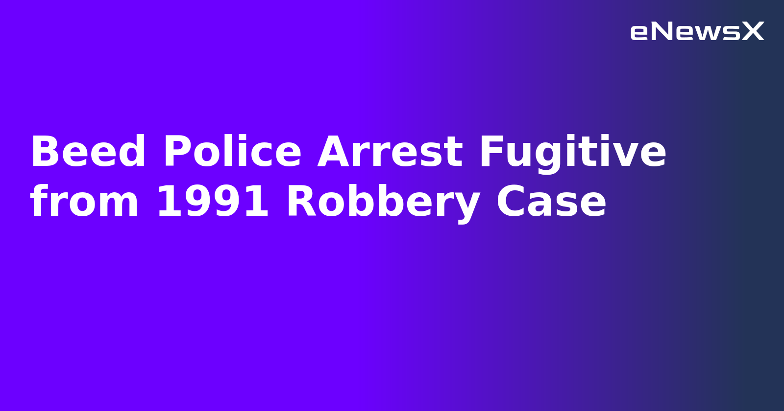Beed Police Arrest Fugitive from 1991 Robbery Case.webp