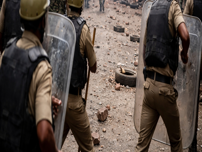 Bengal Clashes: Police Arrests Following Ram Navami Procession.webp Bengal Clashes: Police Arrests Following Ram Navami Procession.webp