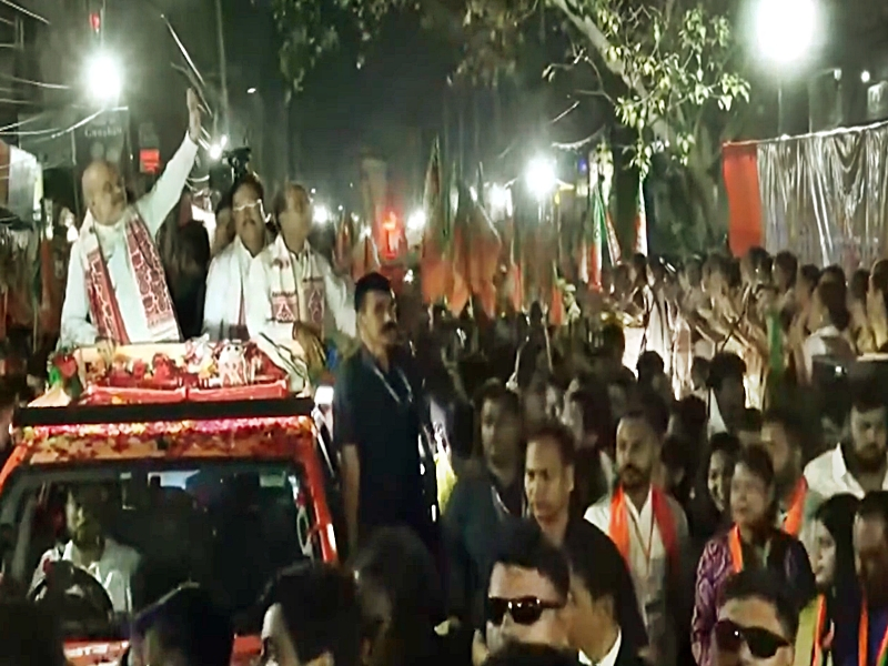 Shah Intensifies BJP Campaign with Guwahati Roadshow.webp Shah Intensifies BJP Campaign with Guwahati Roadshow.webp