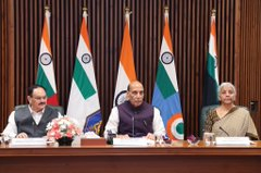 Rajnath Singh Leads IGoM on Energy Security Risks
