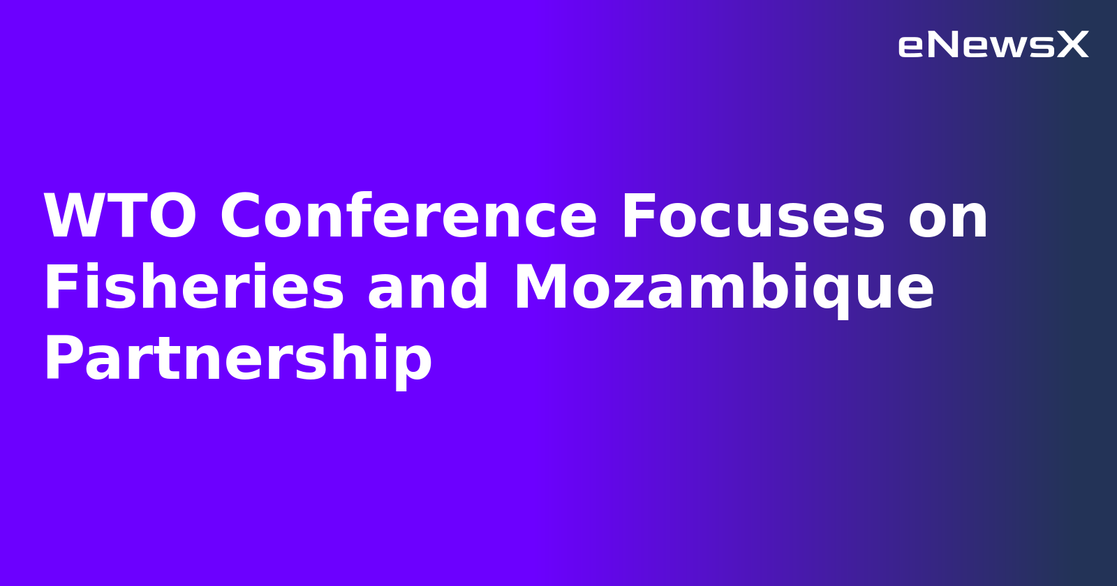 WTO Conference Focuses on Fisheries and Mozambique Partnership.webp