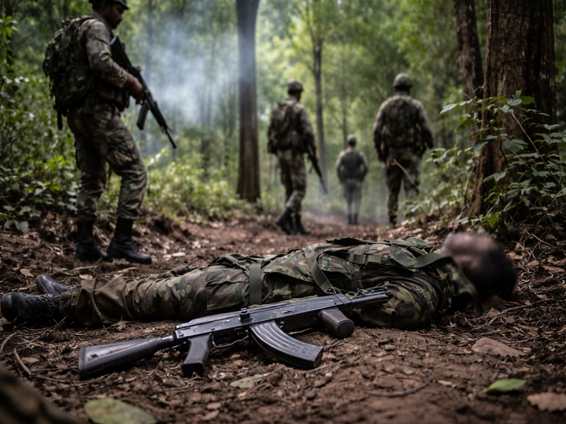 Sukma Encounter: Maoist Neutralized with Rs 5 Lakh Bounty.webp