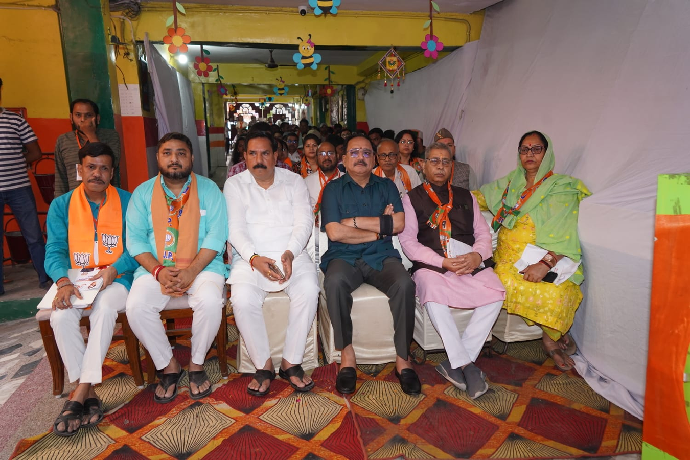 Delhi BJP Workers Tune In to 'Mann Ki Baat' at Thousands of Booths.webp Delhi BJP Workers Tune In to 'Mann Ki Baat' at Thousands of Booths.webp