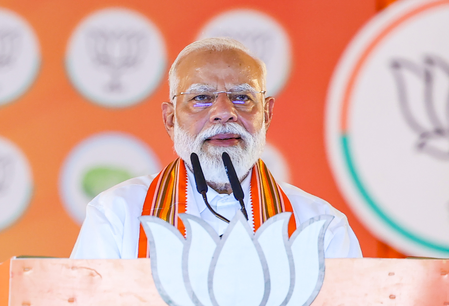 Modi to Engage Voters in Assam, Puducherry via NaMo App