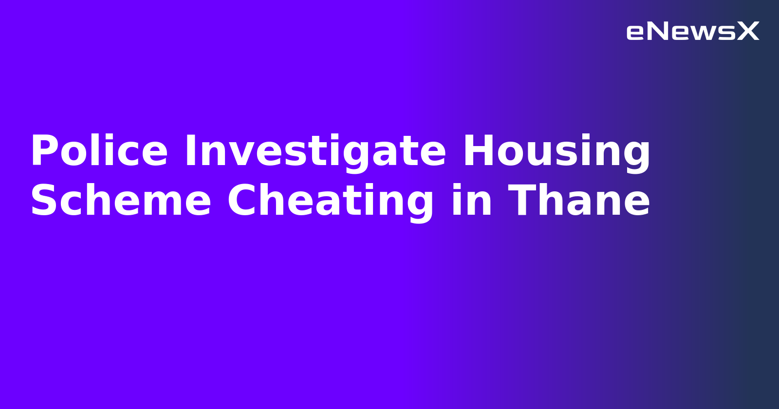 Police Investigate Housing Scheme Cheating in Thane.webp
