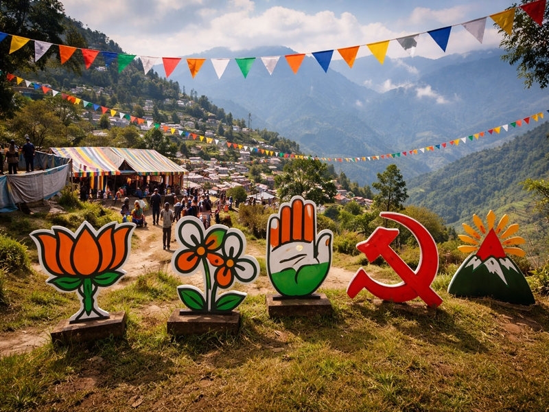 Five-Cornered Contest in Darjeeling, Kalimpong, and Kurseong