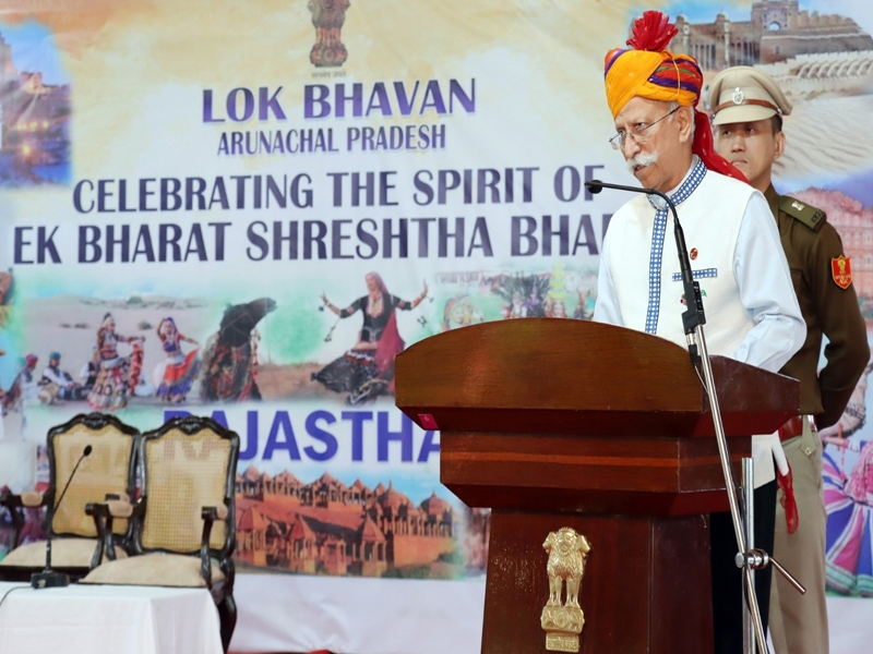 Arunachal Governor Highlights Rajasthan's Contributions and Community Engagement