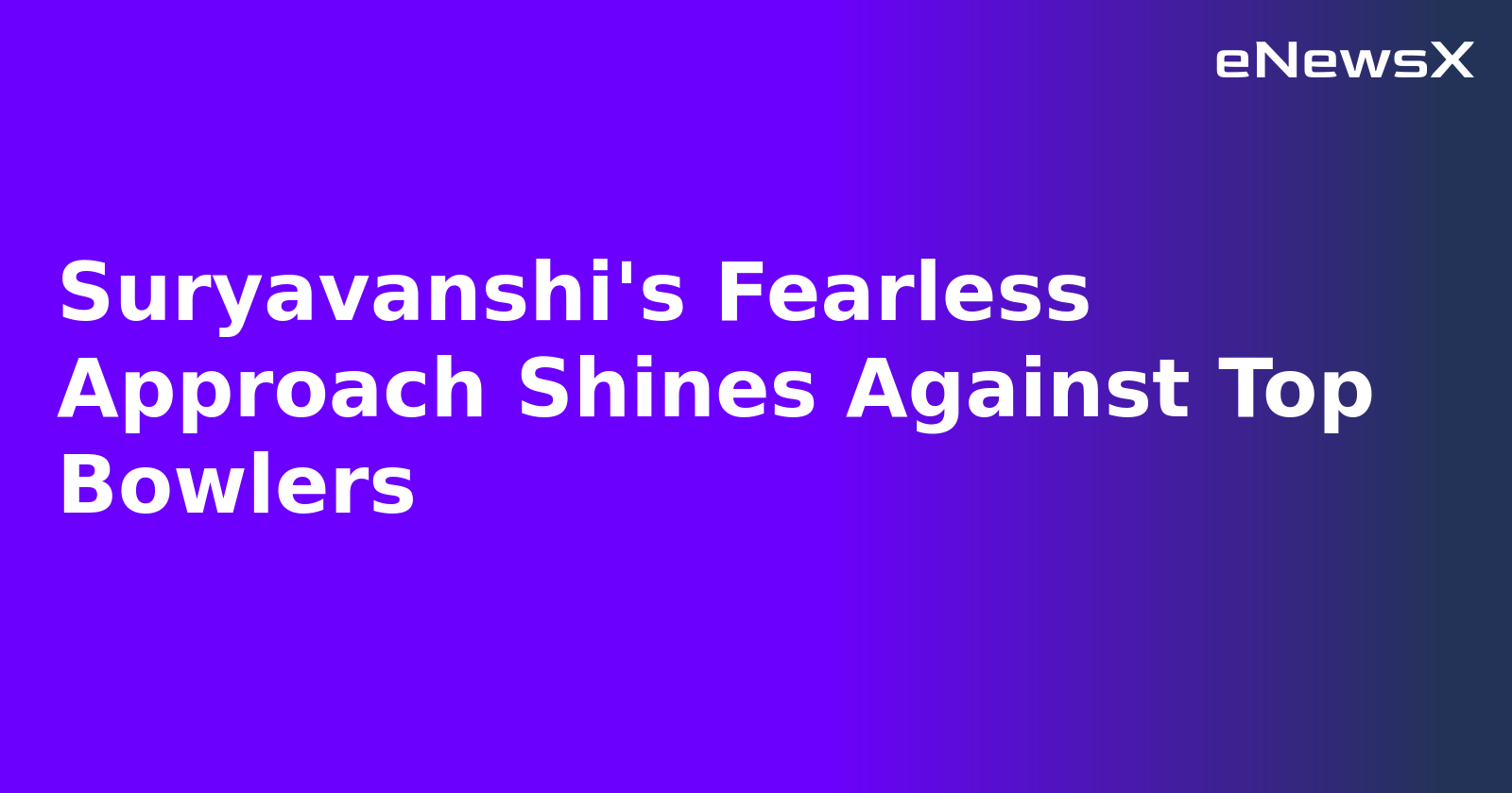 Suryavanshi's Fearless Approach Shines Against Top Bowlers.webp