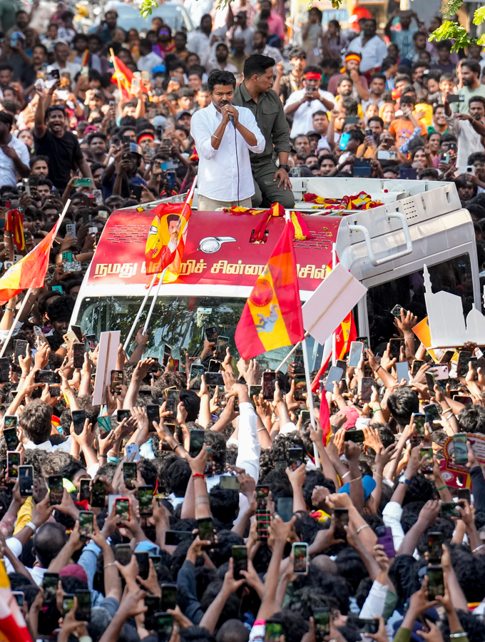 Police Book TVK Leader for Campaign Violations.webp