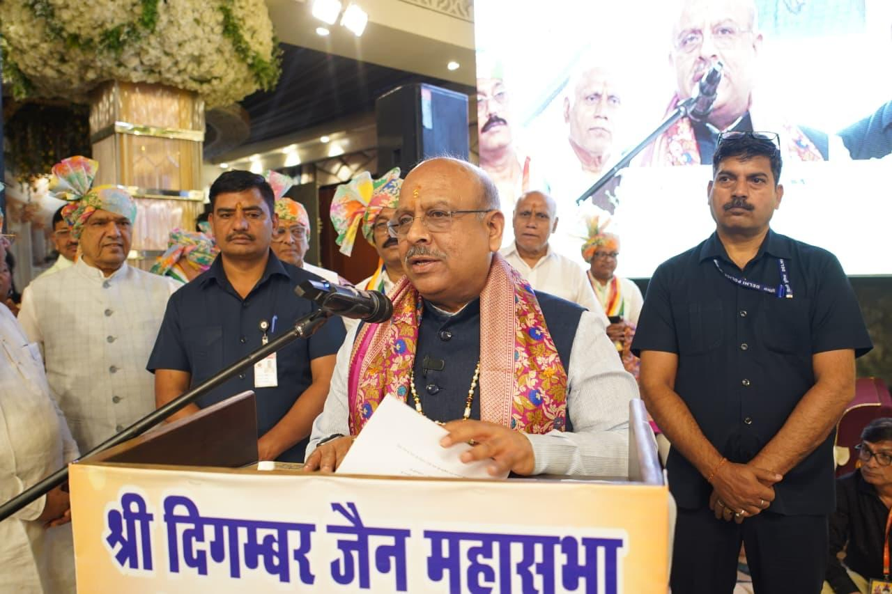 Mahavir Jayanti: Delhi Speaker Emphasizes Compassion and Peace.webp Mahavir Jayanti: Delhi Speaker Emphasizes Compassion and Peace.webp