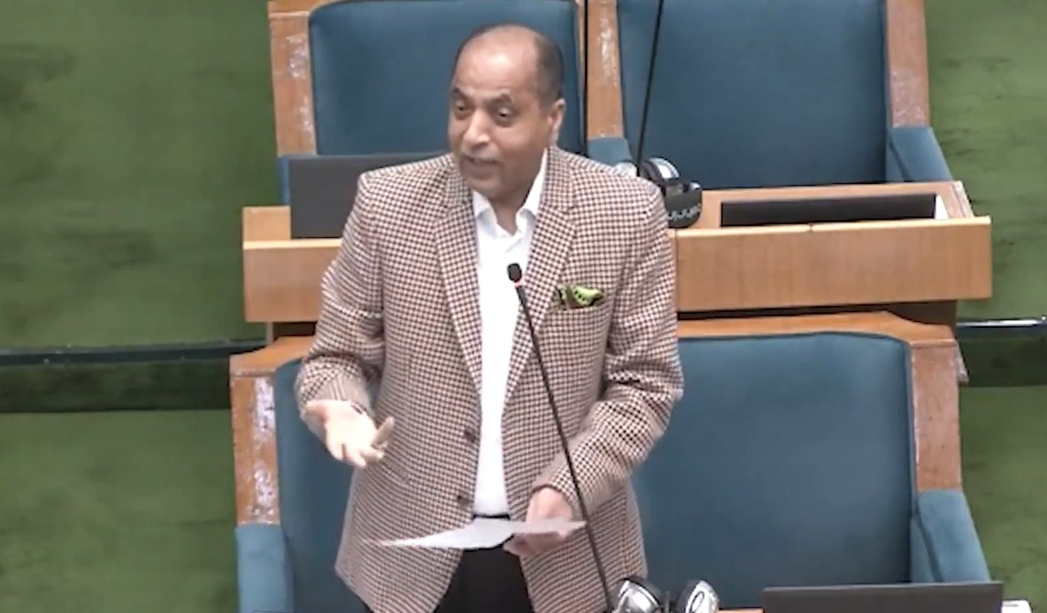 BJP Lawmakers Protest Entry Tax Hike in Himachal Assembly.webp