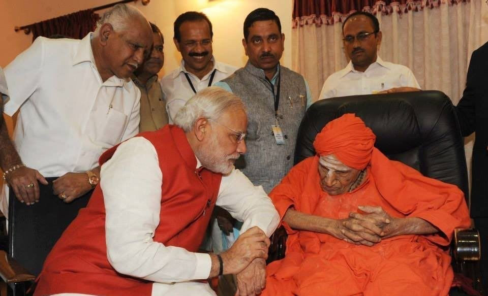 Karnataka's 'Walking God': Modi Honors a Life of Compassion.webp