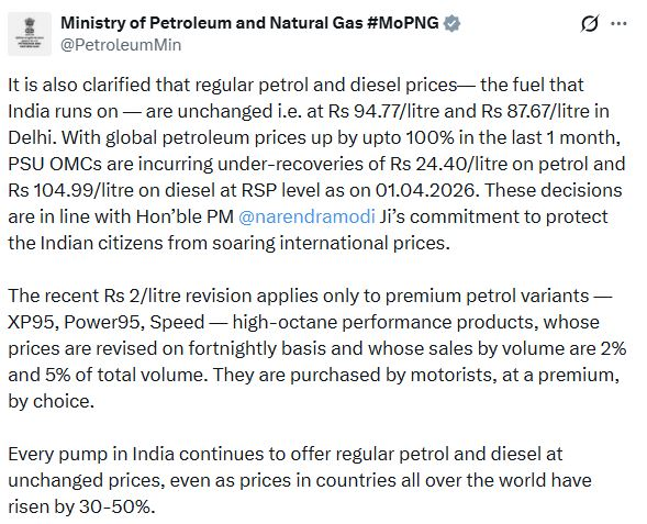 India's Fuel Market: Regular Prices Steady Amid Rising Costs.webp