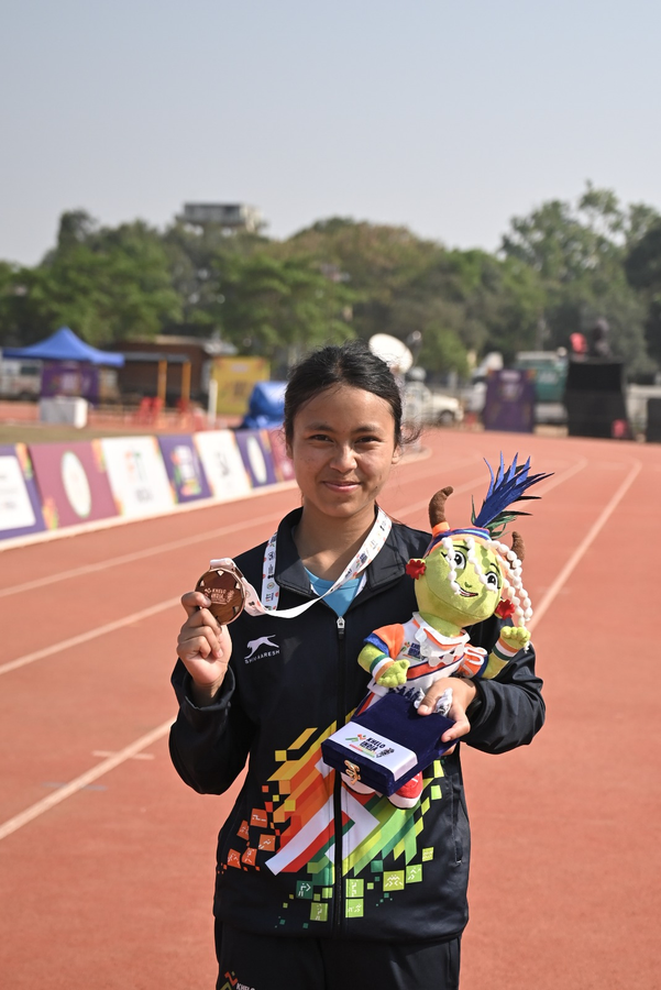 Bethlyne Makri Wins Bronze at Khelo India Tribal Games.webp