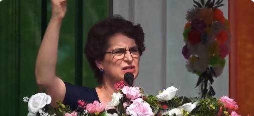 Priyanka Gandhi Criticizes Assam's 'Double-Ghulam' Governance.webp