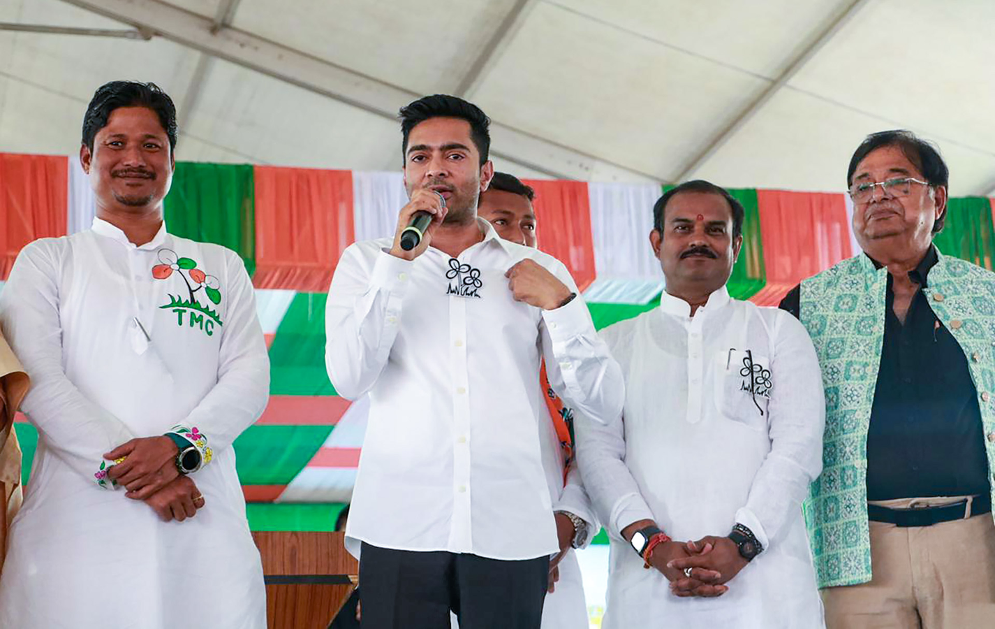 Abhishek Banerjee Criticizes Sitalkuchi Firing, Calls for Trinamool Support.webp