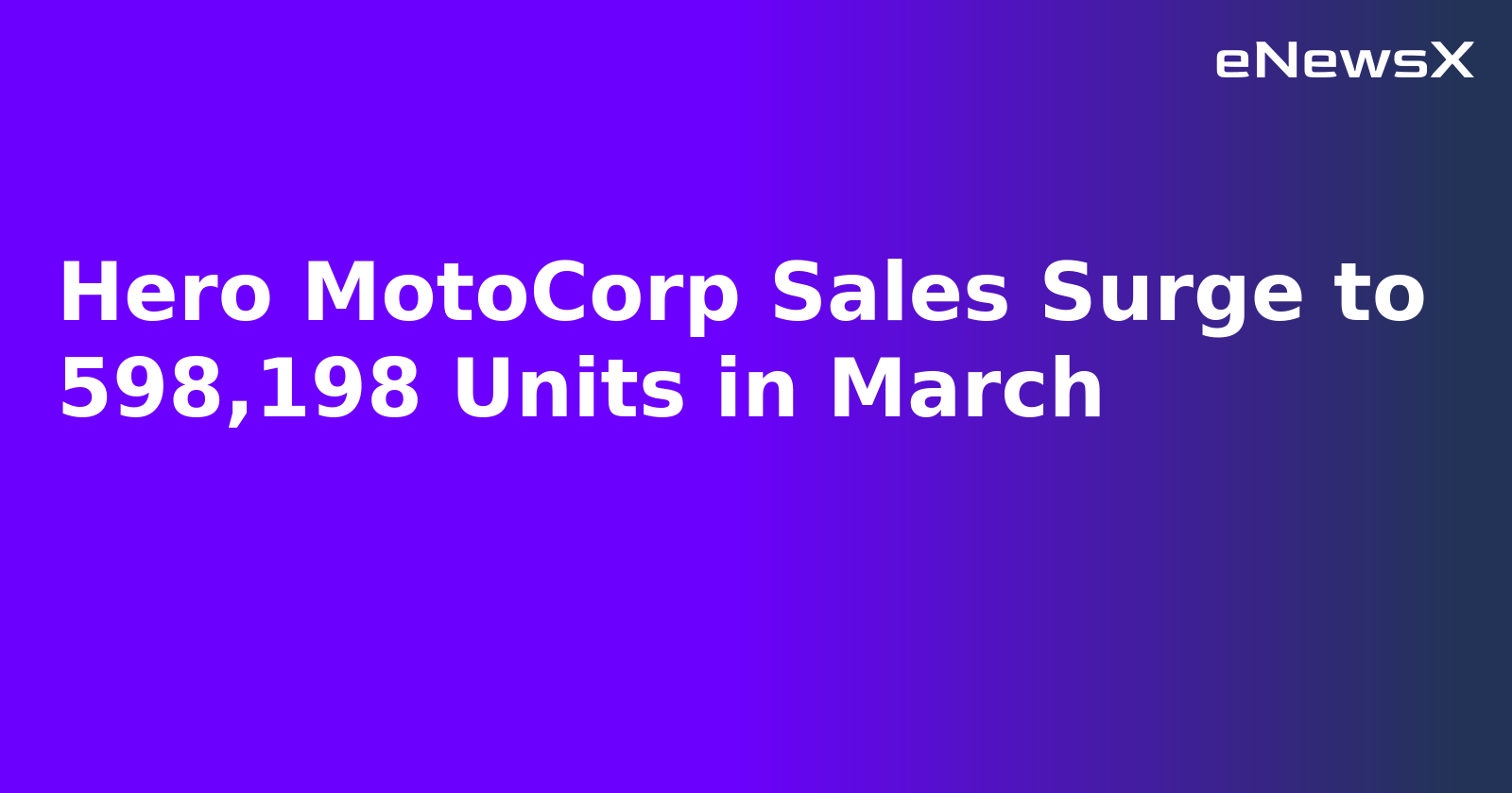 Hero MotoCorp Sales Surge to 598,198 Units in March.webp
