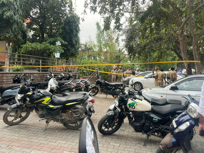 Suspected Crude Material Found at Chandigarh BJP Office.webp