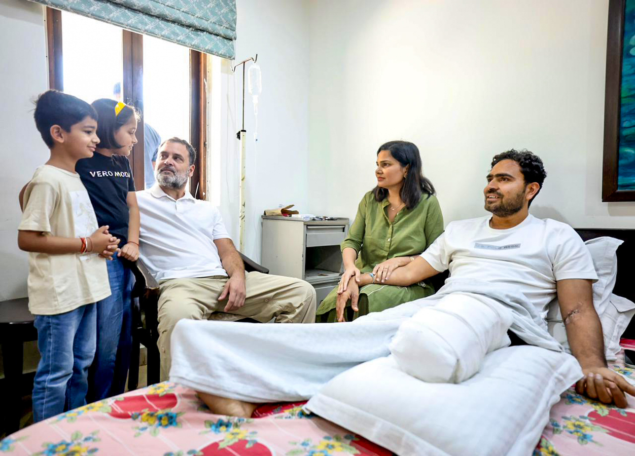 Gandhi Criticises CAPF Bill, Highlights Officer's Sacrifice