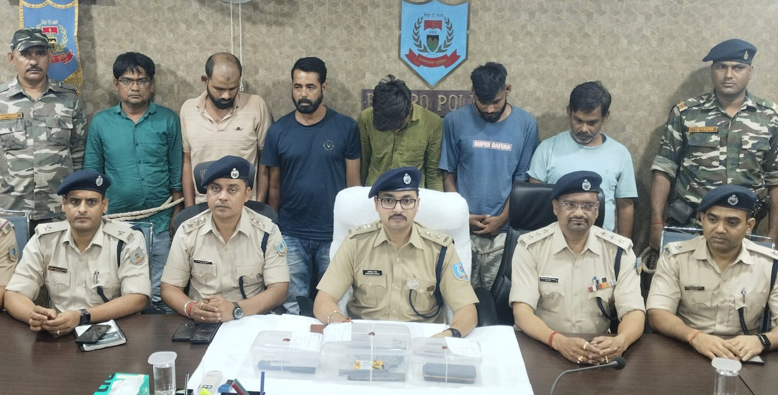 Bokaro Police Arrest Gang Members Linked to Aman Sahu and Prince Khan.webp Bokaro Police Arrest Gang Members Linked to Aman Sahu and Prince Khan.webp