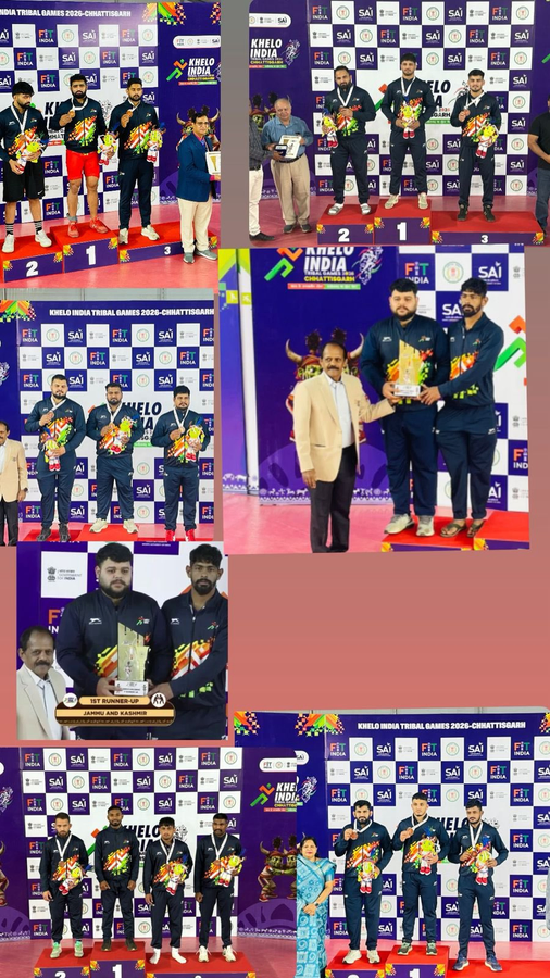 J&K Wrestlers Earn Runner-Up Finish at Khelo India Games.webp
