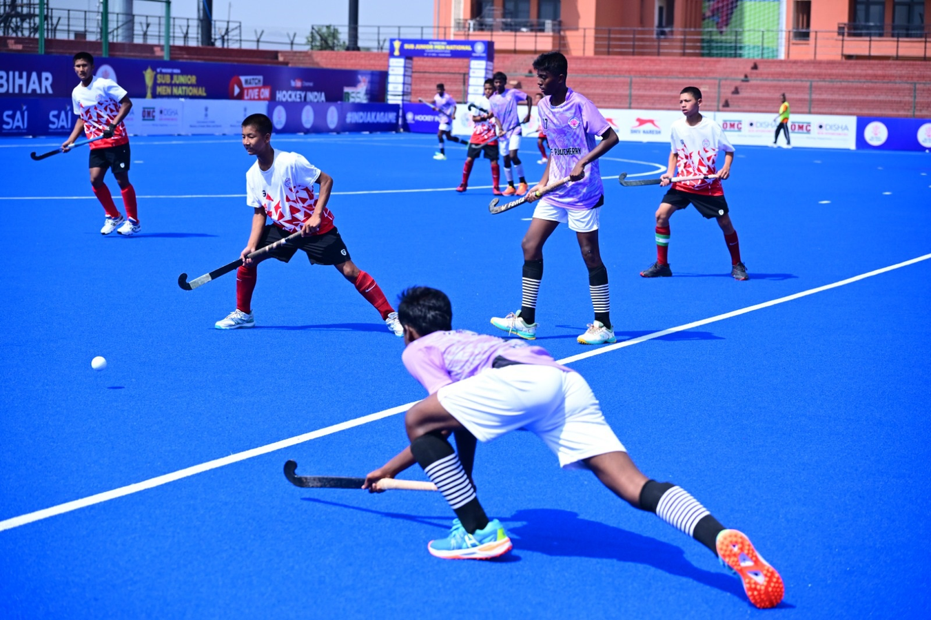 Sub-Jr Hockey: Day 2 Results - AP, Mizoram, Delhi, Telangana Win