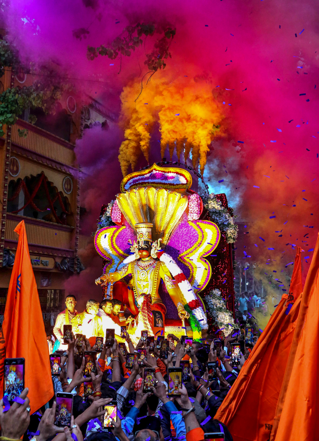 Hanuman Birth Celebrations Marked Peacefully in Delhi and Uttar Pradesh.webp