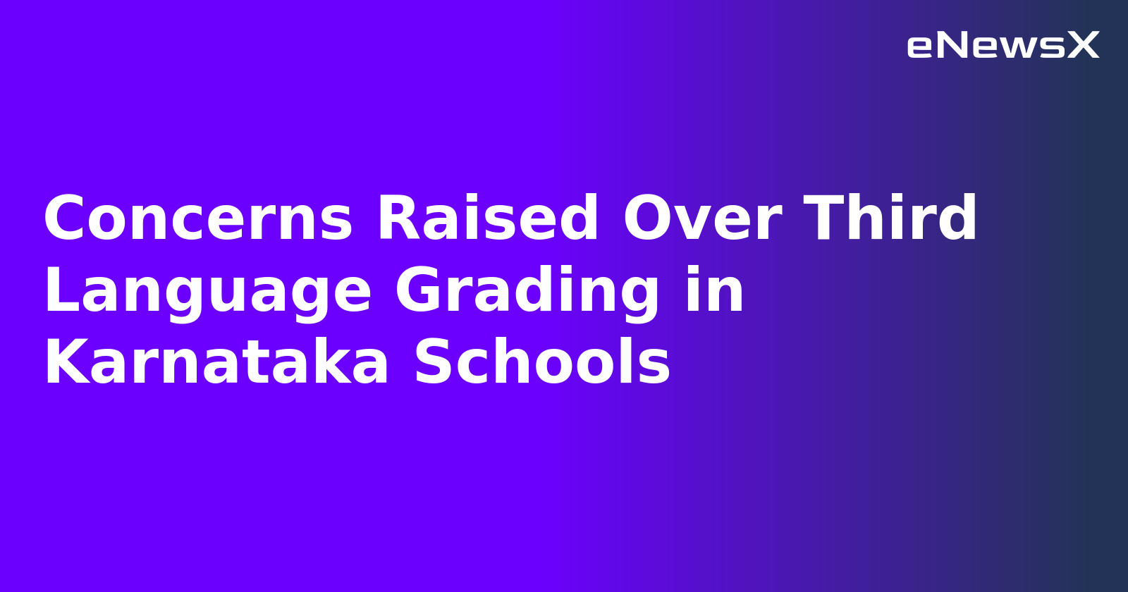 Concerns Raised Over Third Language Grading in Karnataka Schools.webp