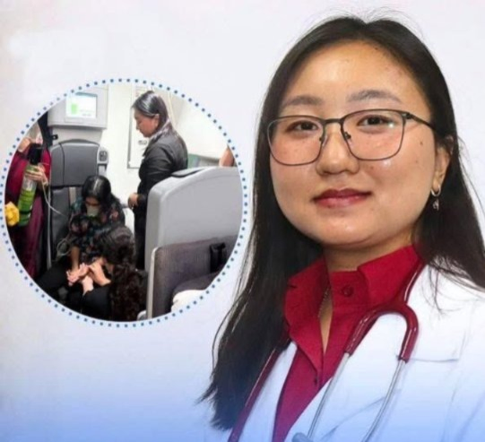 Manipur Doctor's Quick Action Saves Life on Tokyo-Delhi Flight.webp Manipur Doctor's Quick Action Saves Life on Tokyo-Delhi Flight.webp
