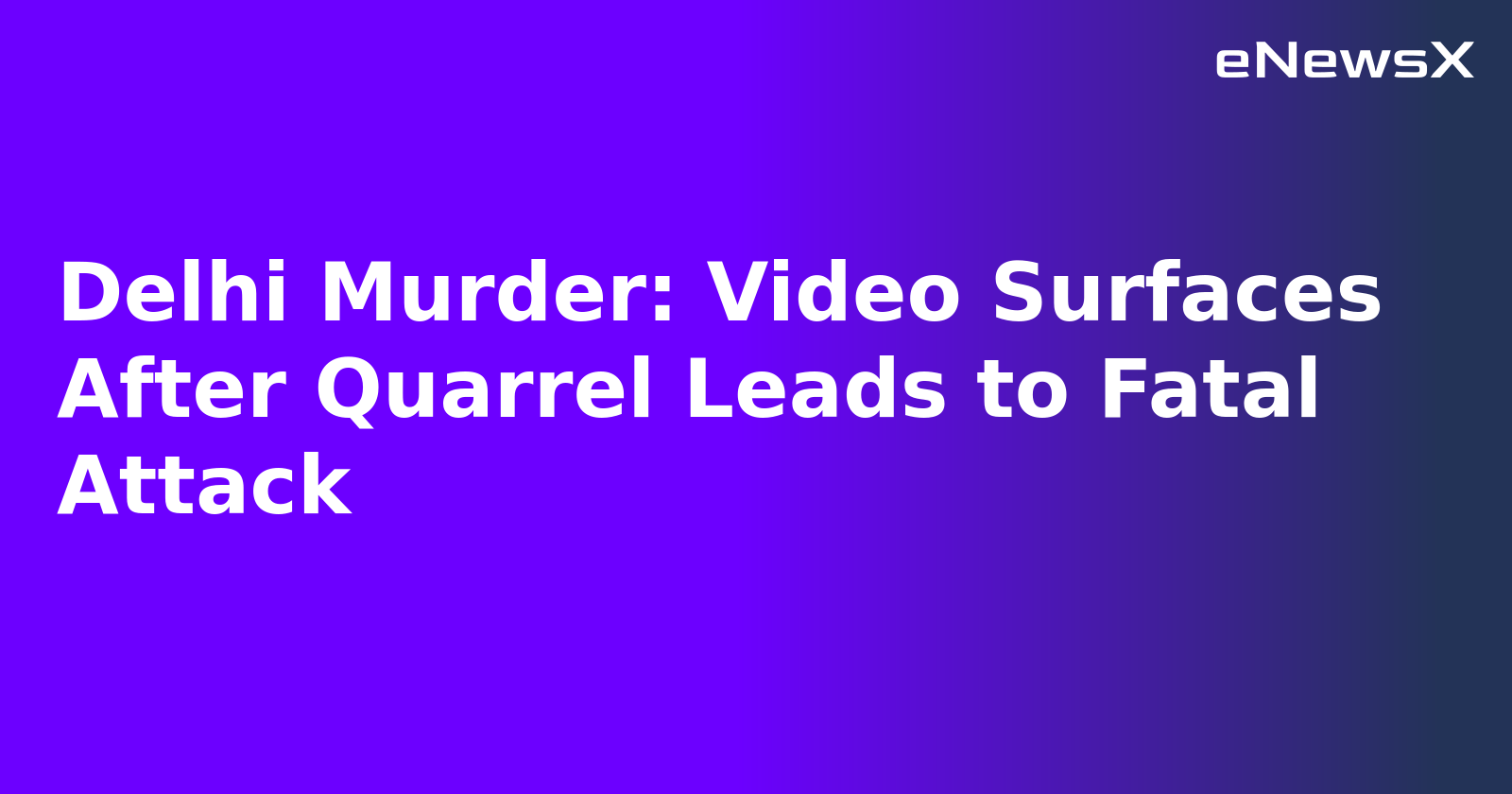 Delhi Murder: Video Surfaces After Quarrel Leads to Fatal Attack.webp