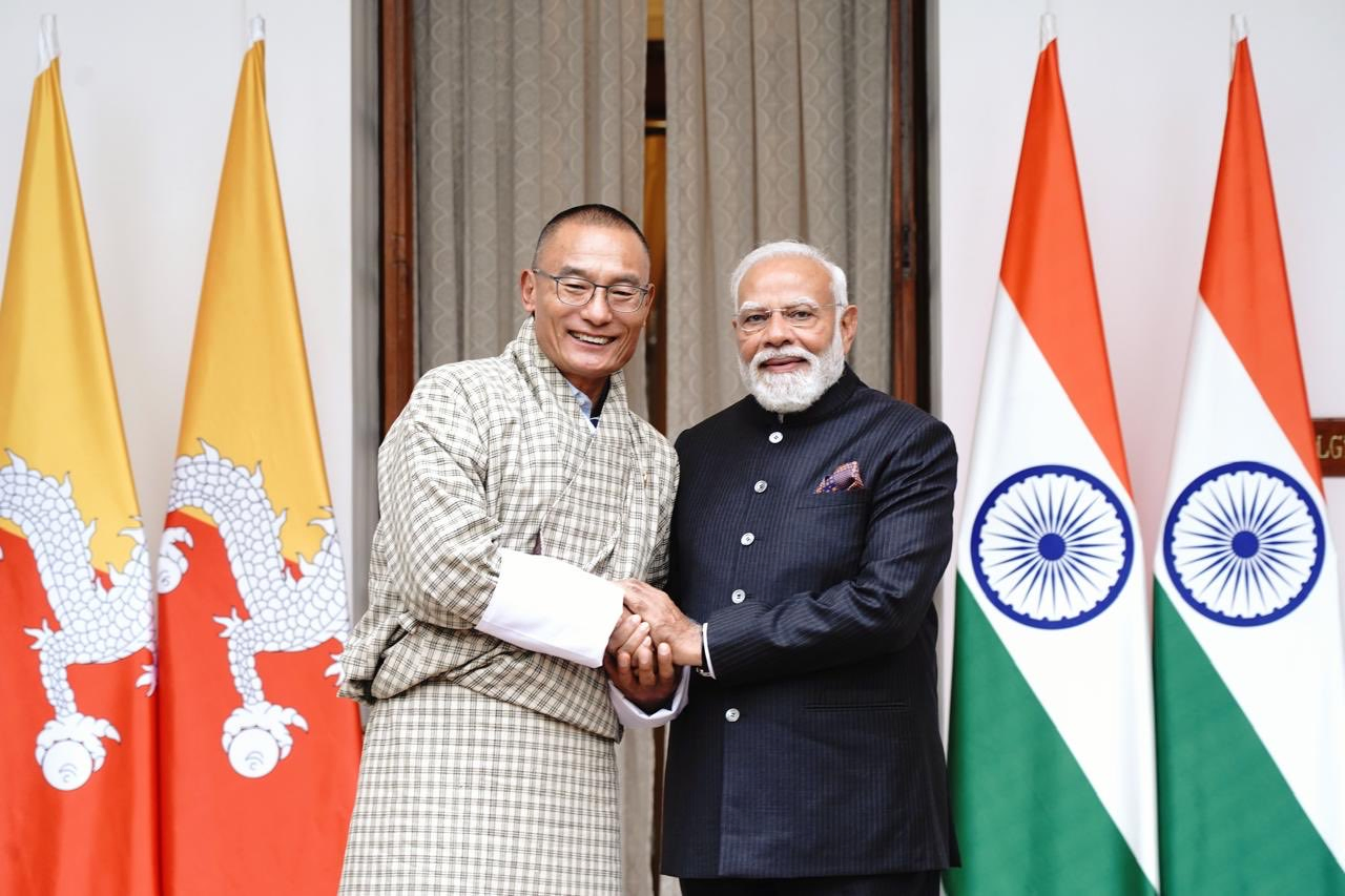 High-Level Discussions Solidify India's 'Neighbourhood First' Policy in Bhutan.webp