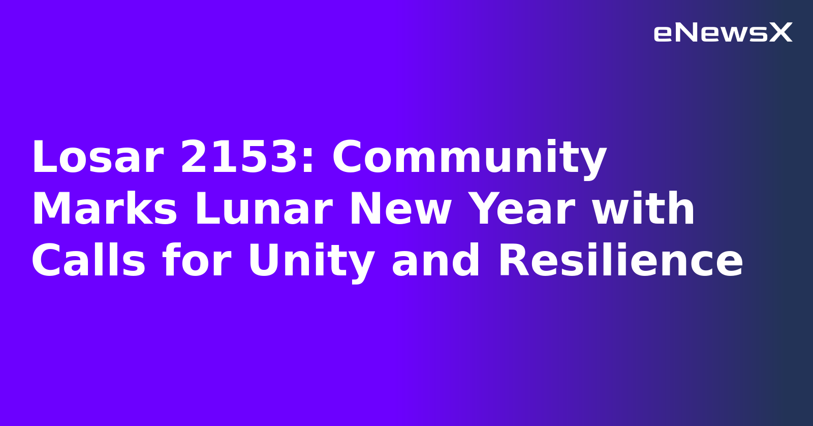 Losar 2153: Community Marks Lunar New Year with Calls for Unity and Resilience.webp
