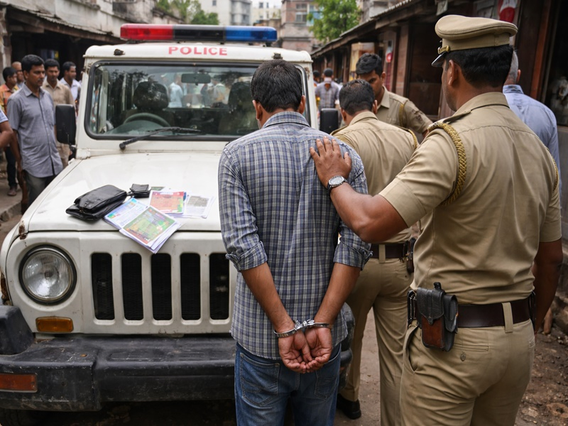 Suspected Bangladeshi National Arrested in Bengal for Forged Documents.webp