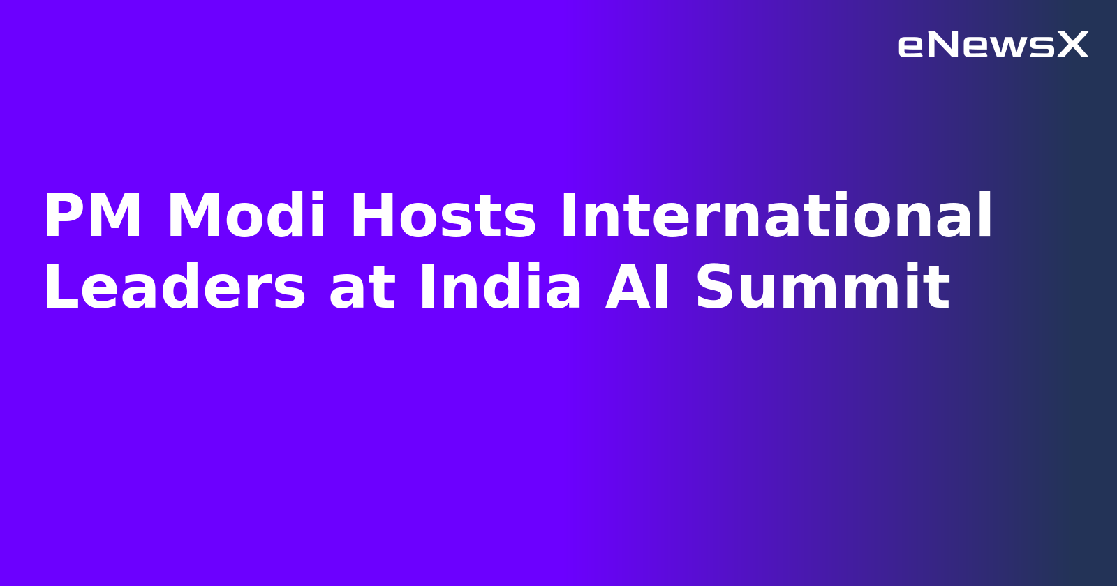 PM Modi Hosts International Leaders at India AI Summit.webp